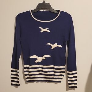 Sweet VINTAGE Seagull Sweater